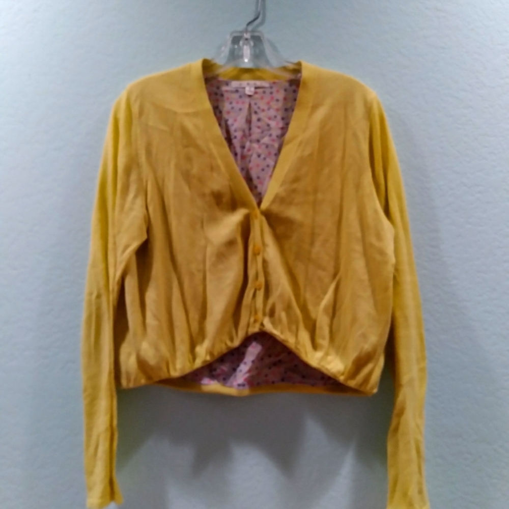 Cabi Prepster Cardigan #698 Gently Used Size Medium